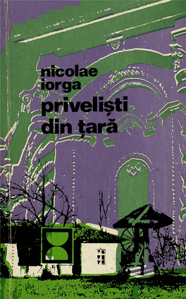 Nicolae Iorga - Priveliști Din Țară.Pdf