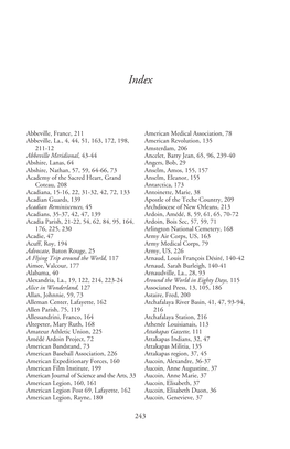 Abbeville, France, 211 Abbeville, La., 4, 44, 51, 163, 172, 198, 211-12 Abbeville Meridional, 43-44 Abshire, Lanas, 64 Abshire