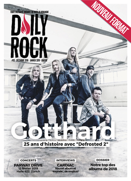 Gotthard 25 Ans D'histoire Avec 