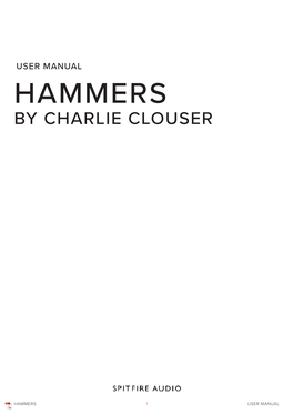 Hammers by Charlie Clouser