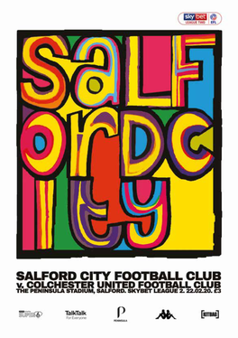 Salford City V Colchester United Programme