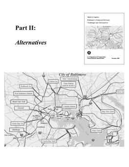 Part II: Alternatives