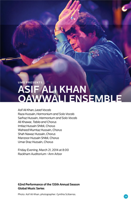 Asif Ali Khan Qawwali Ensemble