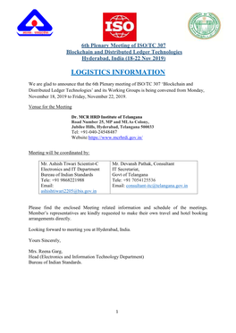 Logistical-Information-For-TC-307