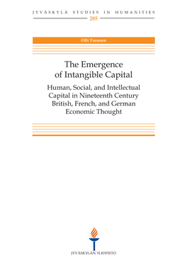 The Emergence of Intangible Capital