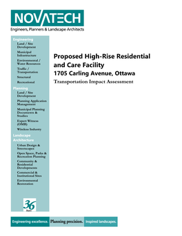 Transportation Impact Assessment Planning