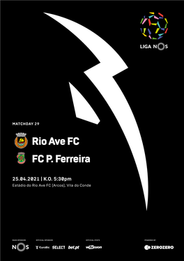 Rio Ave FC FC P. Ferreira