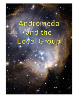 Andromeda and the Local Group