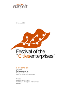 Festival of the “Citiesenterprises”