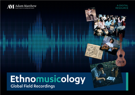 Ethnomusicology Flyer