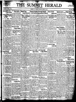 Abercrofflwe'spost Is Left Vacant Sflmmit Peace V Council Dissolved