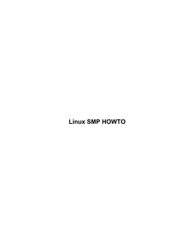 SMP-HOWTO.Pdf