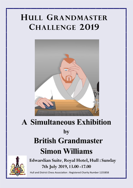 A Simultaneous Exhibition British Grandmaster Simon Williams