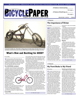 Bicycle Paper Winter 2004 FEATURE