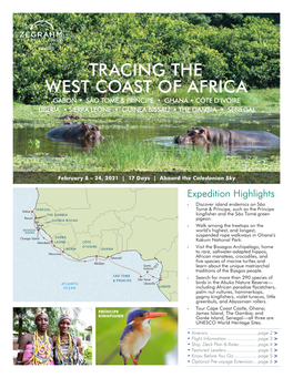 Tracing the West Coast of Africa