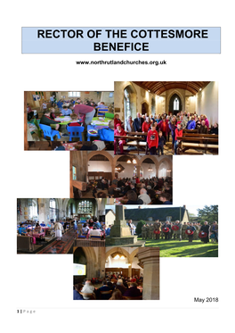 Rector of the Cottesmore Benefice