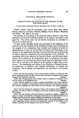 Of Engineering, of Chemistry and Chemical Technology, of Geology and Geography, and of Biology and Agriculture Are Announced in the Present Number