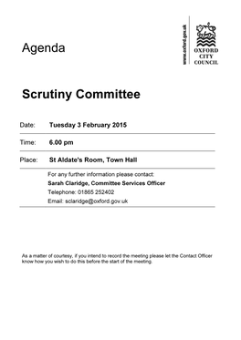 (Public Pack)Agenda Document for Scrutiny