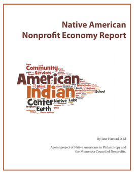 Native American Nonprofit Economy Report