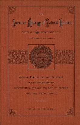 Annual Report of the Trustees