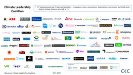Climate Leadership Coalition 10.3.2021 CLC Board 2020-2021