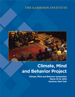 Climate, Mind and Behavior Project