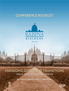 Raisina Dialogue 2018