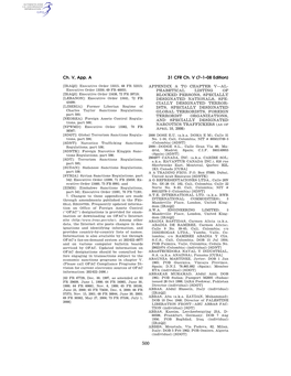 31 CFR Ch. V (7–1–08 Edition)