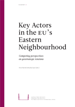 Key Actors in the EU's Eastern Neighbourhood