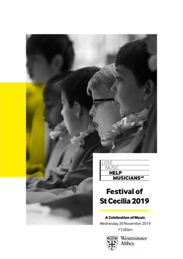Festival of St Cecilia 2019