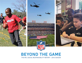 2016 NFL Social Responsibility Report