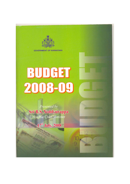 Budget 2008 - 09