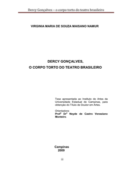 Dercy Gonçalves – O Corpo Torto Do Teatro Brasileiro