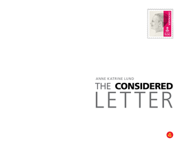 The Considered Letter