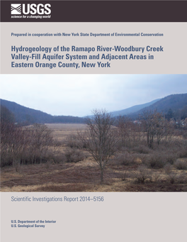 Hydrogeology of the Ramapo River-Woodbury Creek Valley-Fill Aquifer System and Adjacent Areas in Eastern Orange County, New York