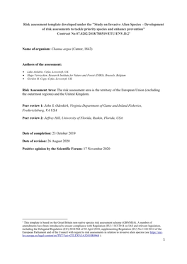 1 Risk Assessment Template Developed Under