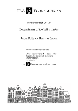 Determinants of Football Transfers