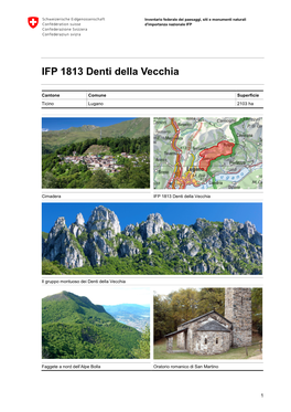 IFP 1813 Denti Della Vecchia