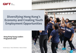 2020 HKYLP Diversifying Hong Kong's Economy and Creating