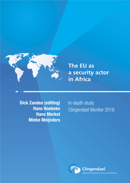 The EU As a Security Actor in Africa
