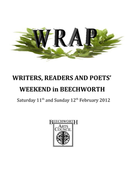 WRITERS, READERS and POETS' WEEKEND in BEECHWORTH