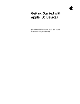 Getting Started with Apple Ios Devices JP 3-18-14.Pages