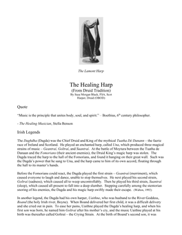 Harp Healing Gwers