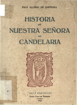Historia De Nuestra Señora De Candelaria