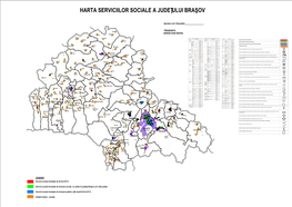 Harta Serviciilor Sociale a Judeţului Braşov