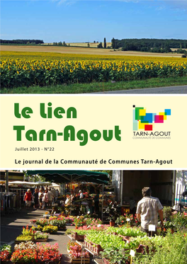 Le Journal De La Communauté De Communes Tarn-Agout Le Mot Du Président