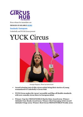 YUCK Circus Present YUCK Circus