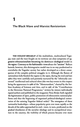 The Black Wave and Marxist Revisionism