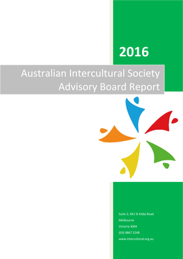 Australian Intercultural Society Advisory Board Report