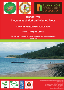 TIMORE LESTE Programme of Work on Protected Areas